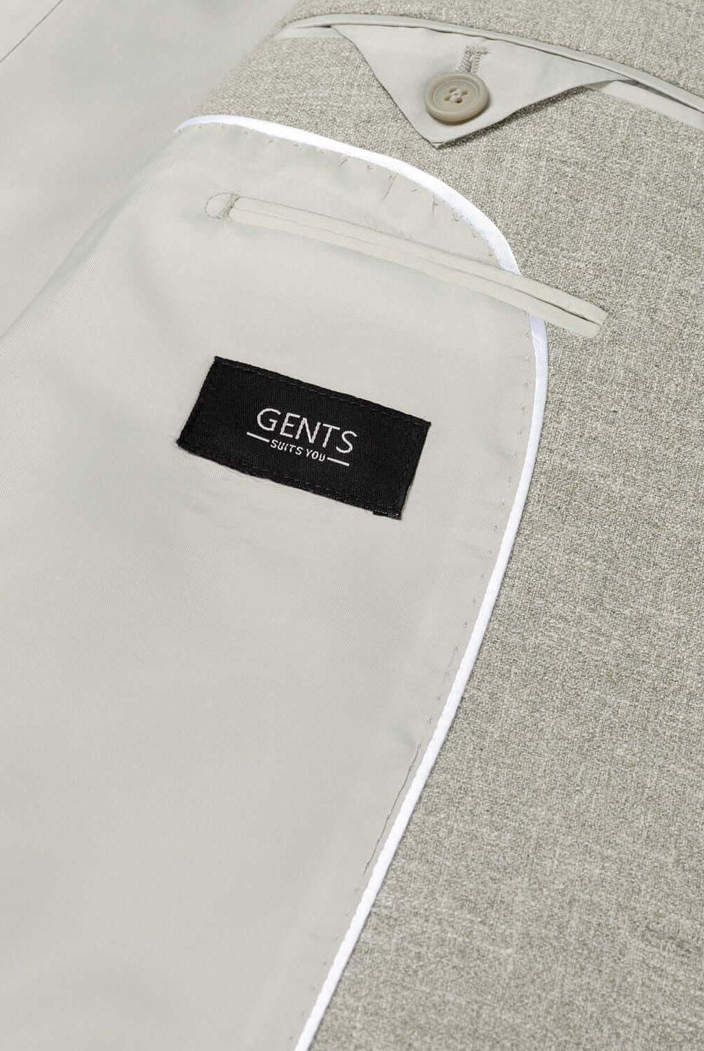 Pak linnen-katoen dauw-groen