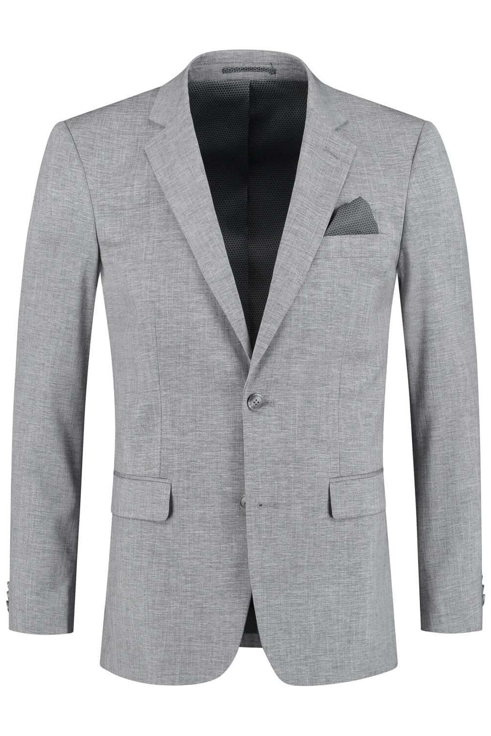 Pak linnenlook grijs 3 - delig - Gents