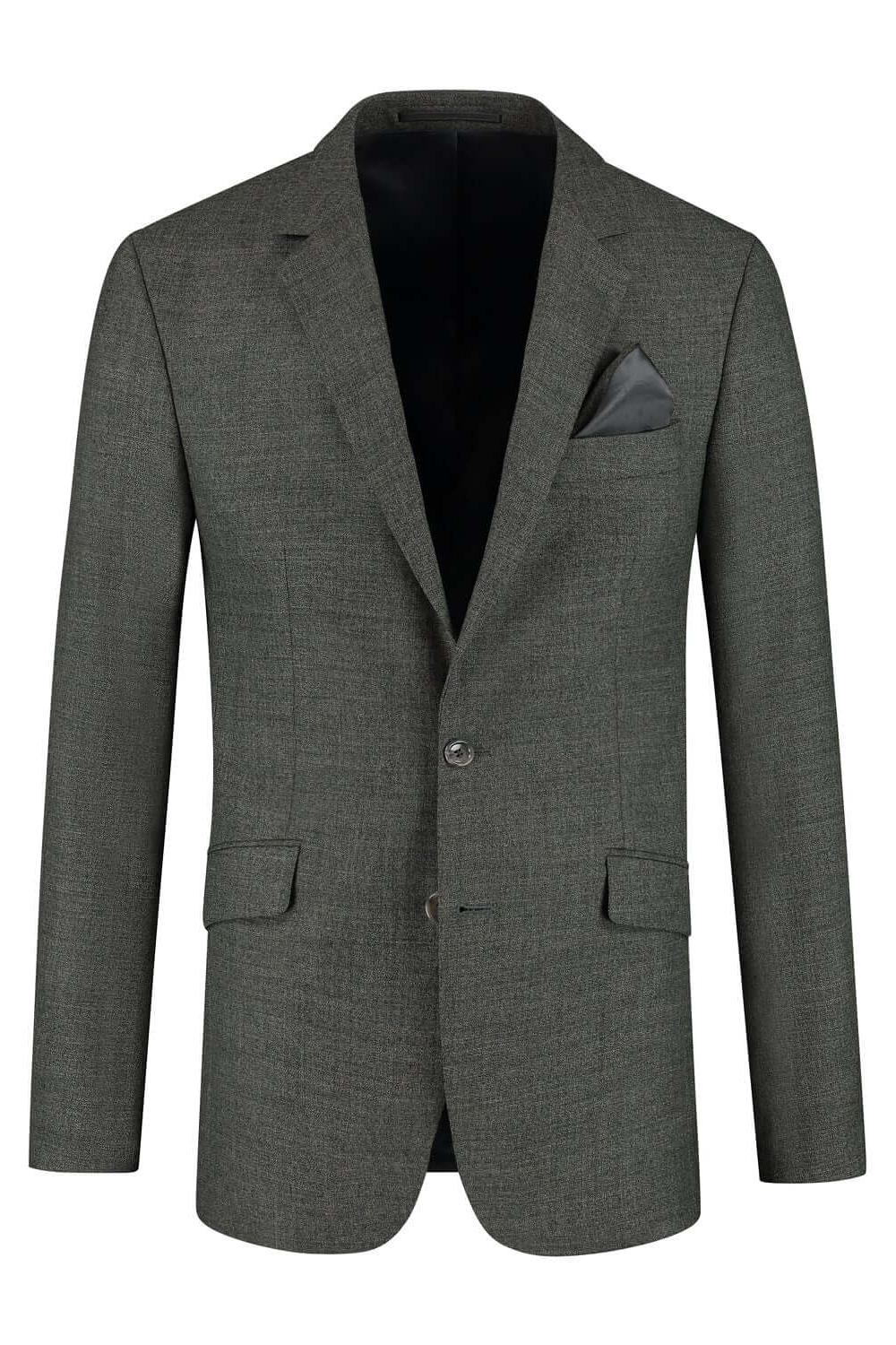 Pak melange donkergroen - Gents
