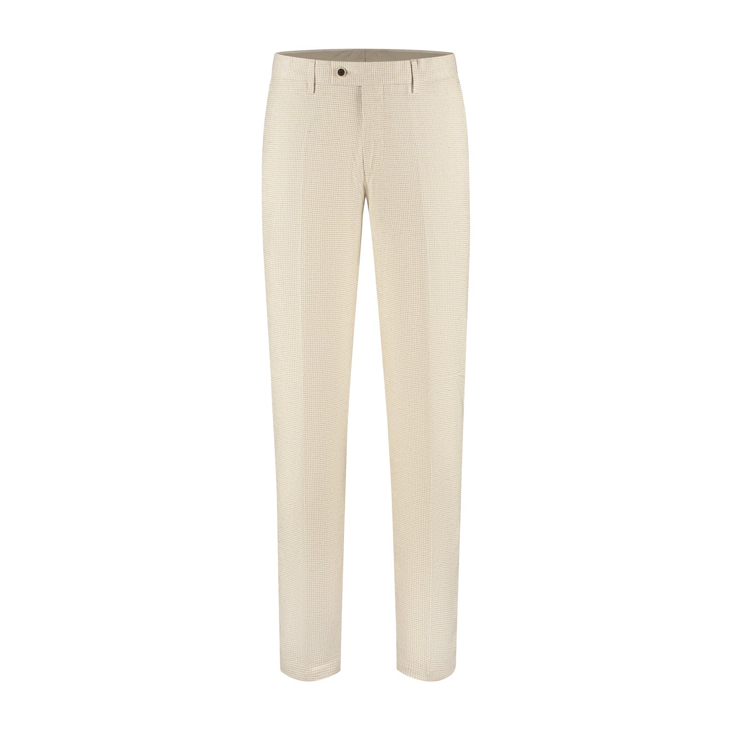Pak pied - de - poule linnen - katoen beige - Gents
