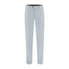 Pak pied - de - poule linnen - katoen blauw - Gents
