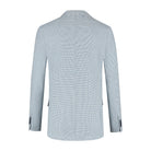 Pak pied - de - poule linnen - katoen blauw - Gents