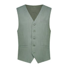 Pak pinstripe groen 3 - delig - Gents