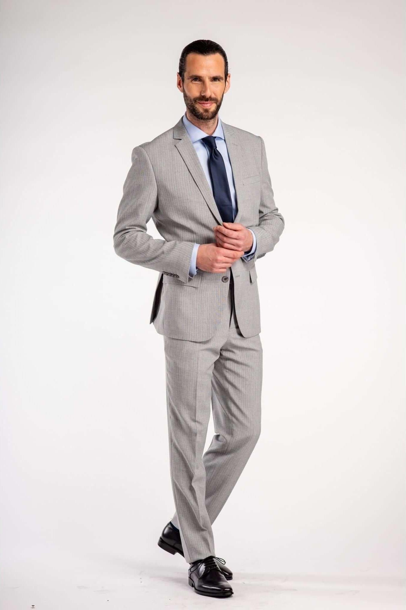 Pak streep lichtgrijs - Gents