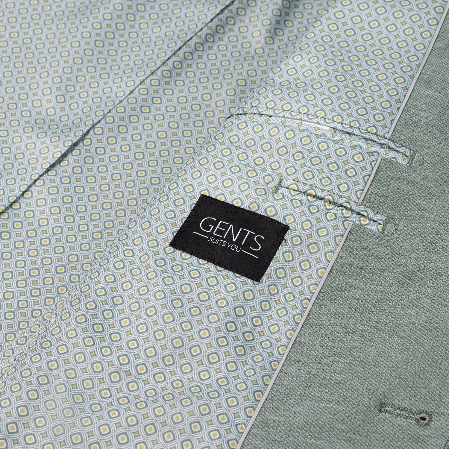 Pak stretch groen - Gents