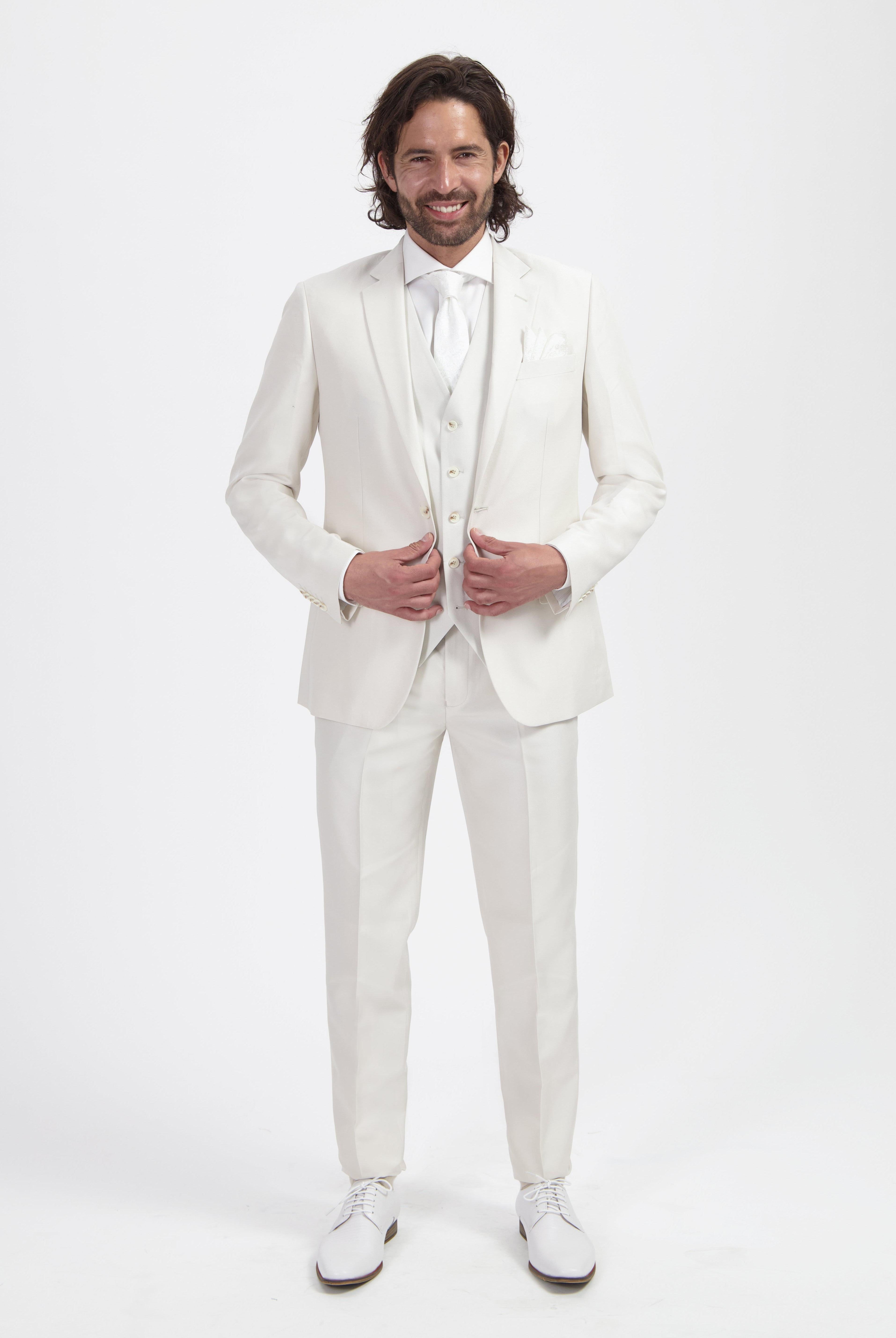 Pak ivoorwit 3-delig