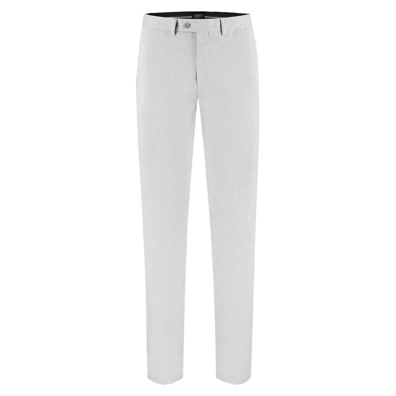 Pantalon stretch lichtgrijs - Gents