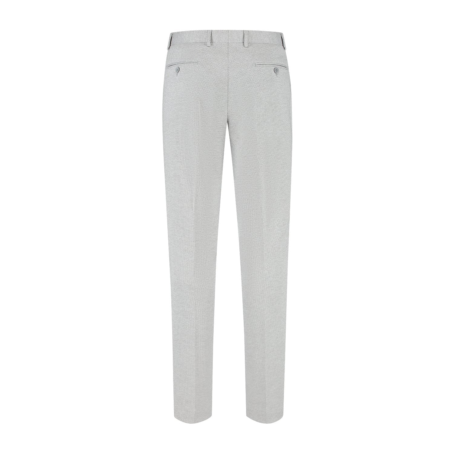 Pantalon stretch lichtgrijs - Gents