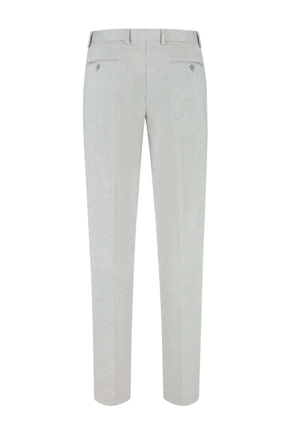 Pantalon stretch lichtgrijs - Gents