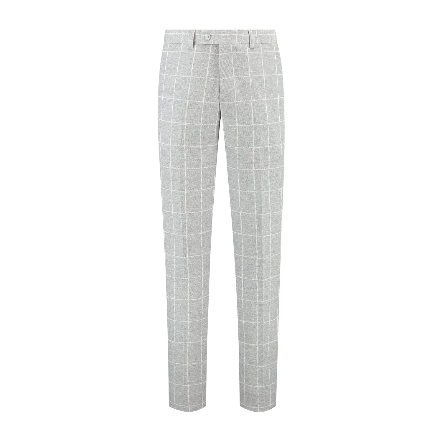 Pantalon windowpane grijs - Gents