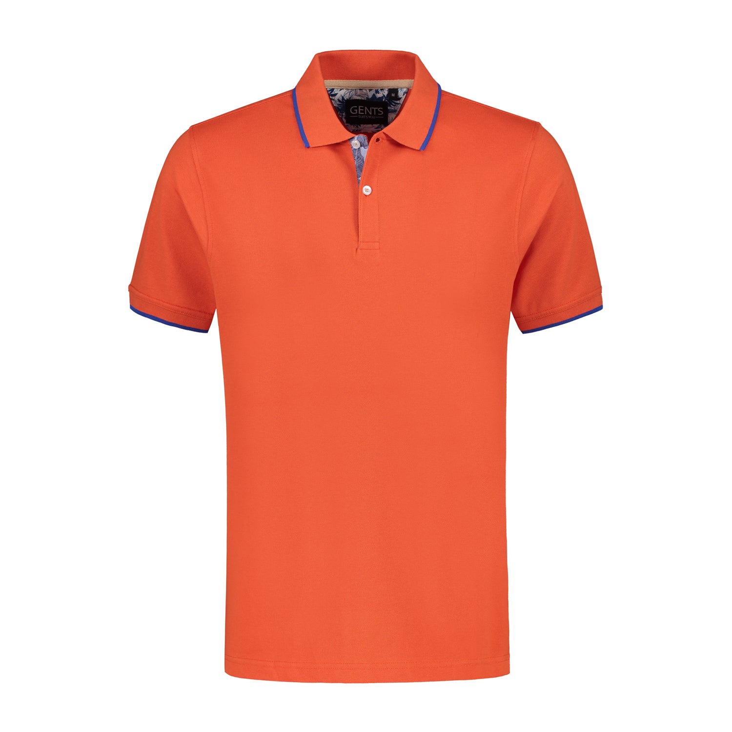 Polo uni oranje - Gents