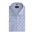 Print blad blauw - Gents