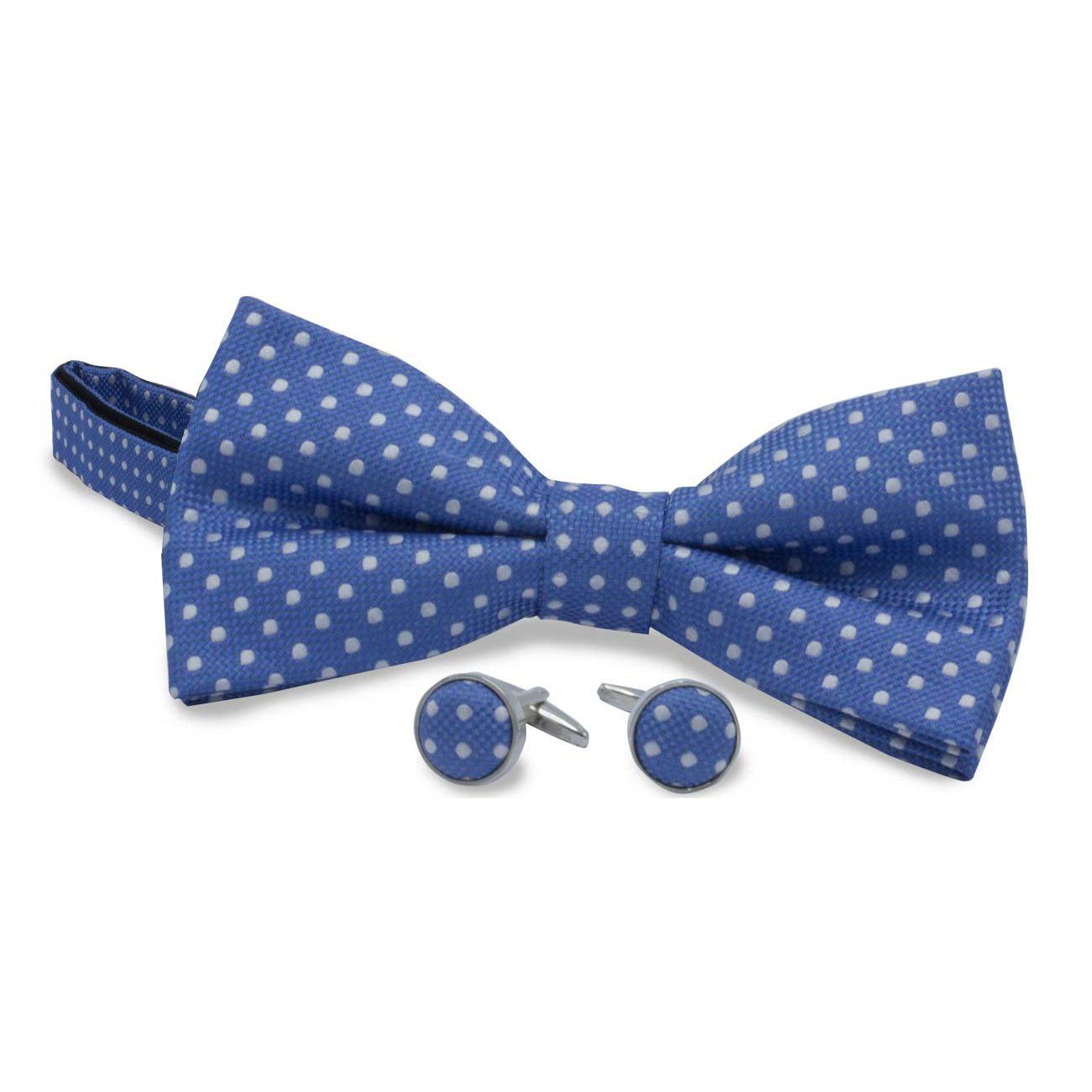 Set strik manchet blauw - Gents