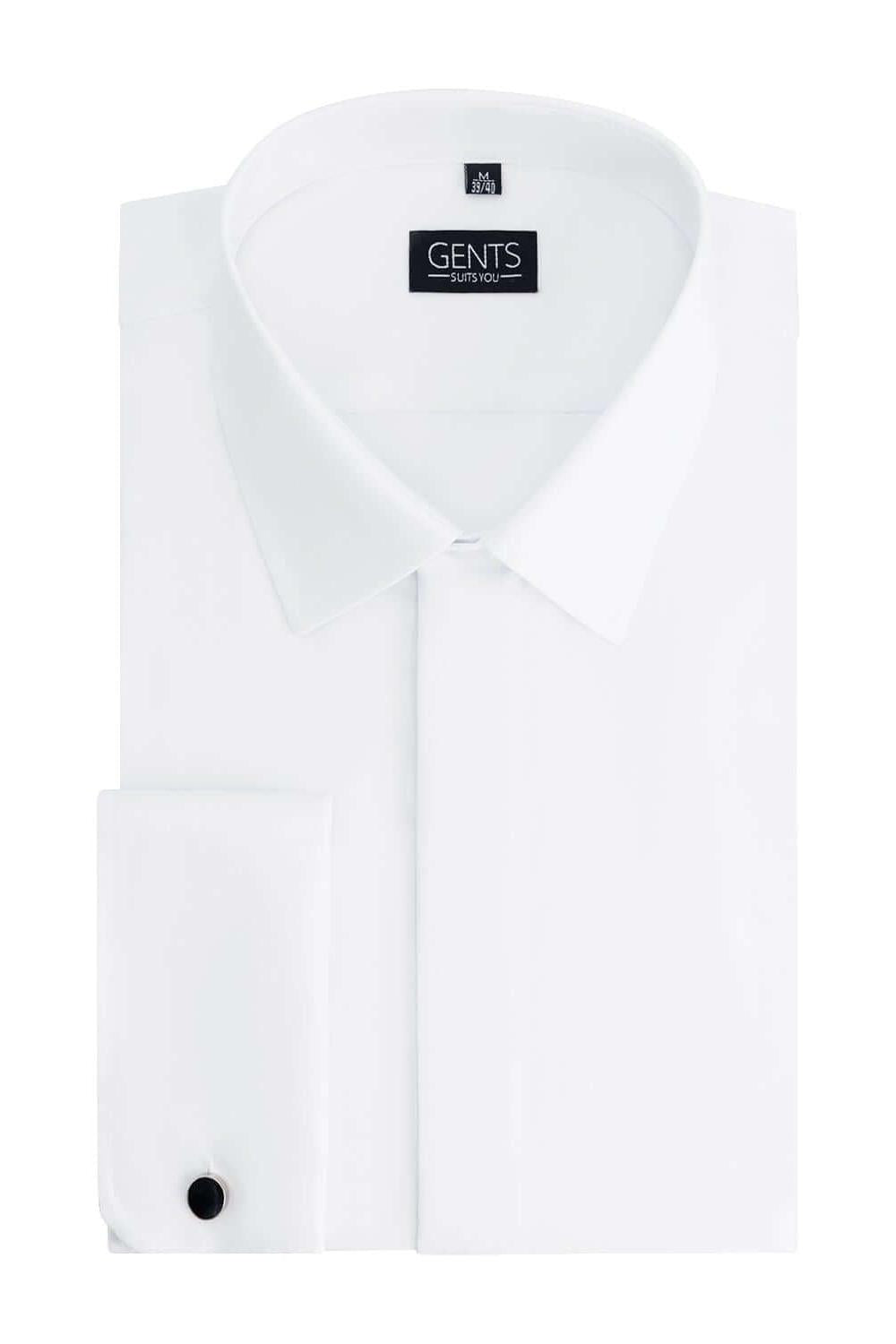 Smoking overhemd plat glad - Gents