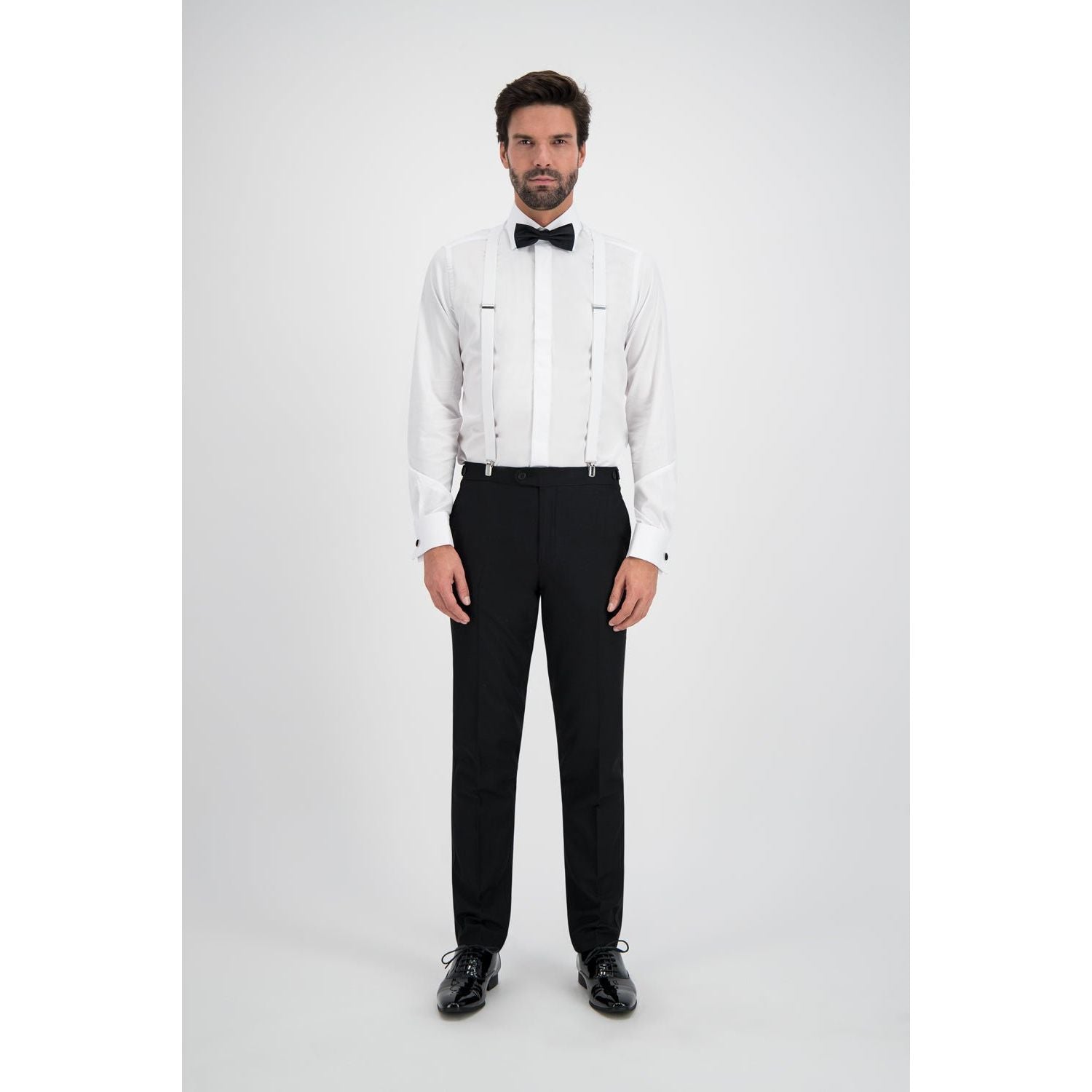 Smoking overhemd plat glad - Gents