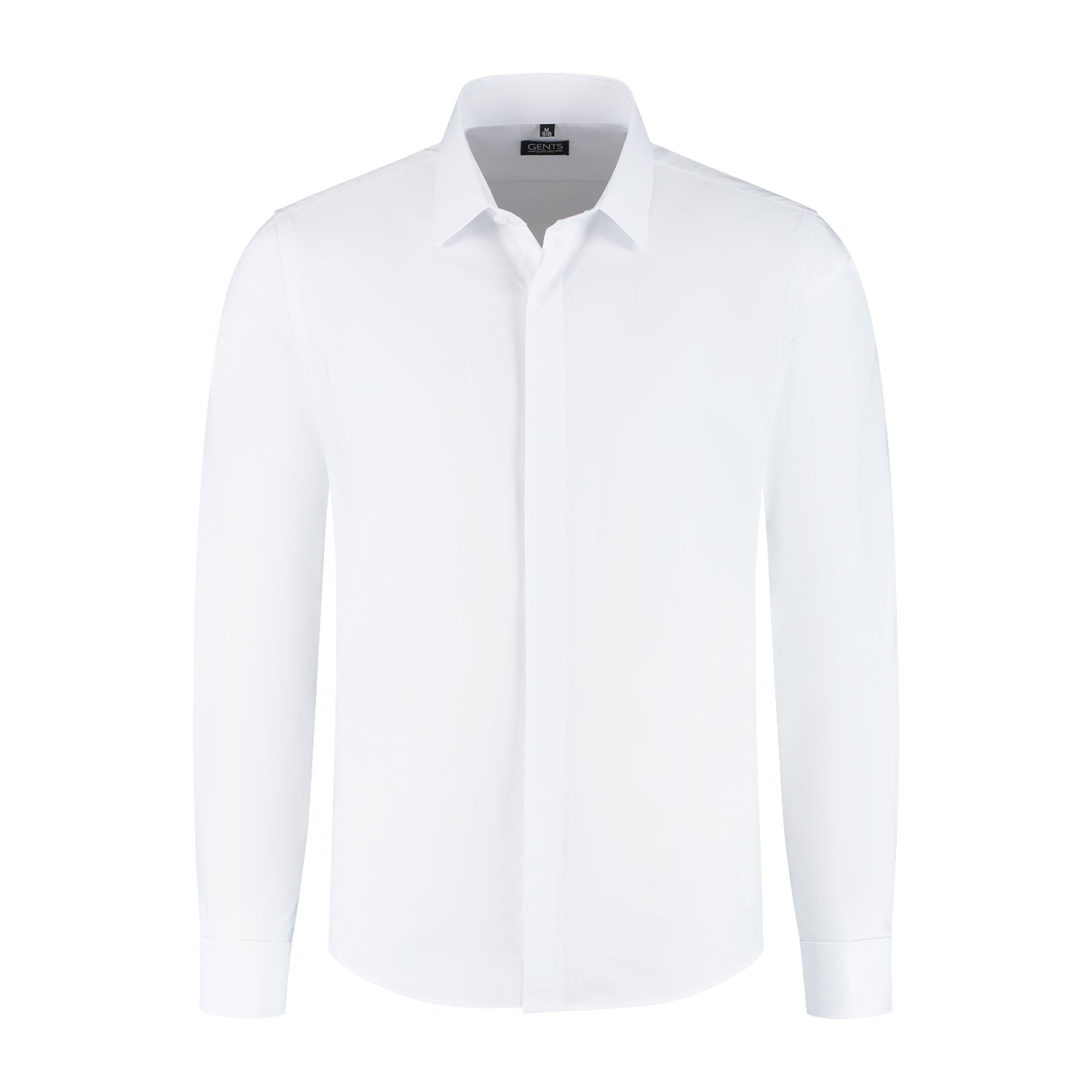 Smoking overhemd plat glad - Gents