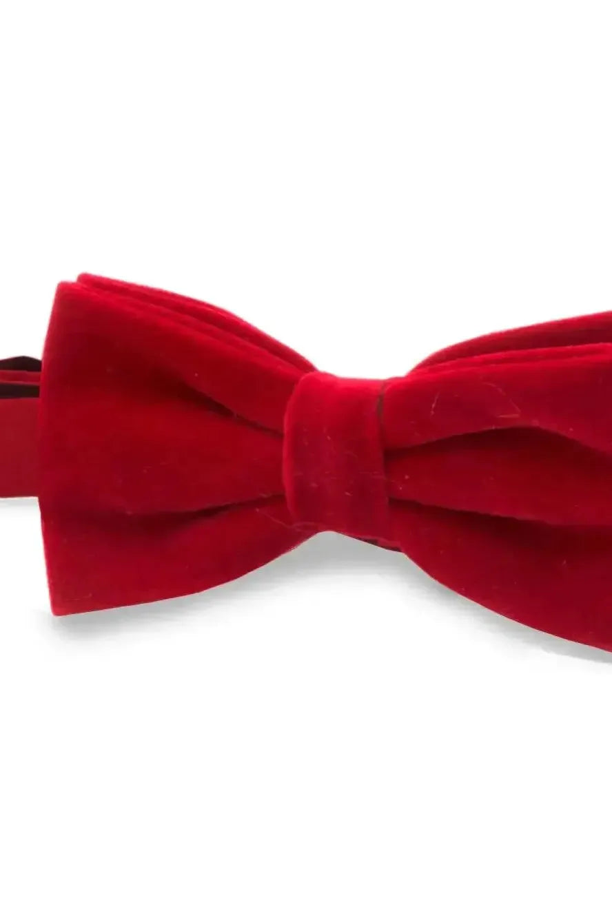 Strik velvet rood - Gents