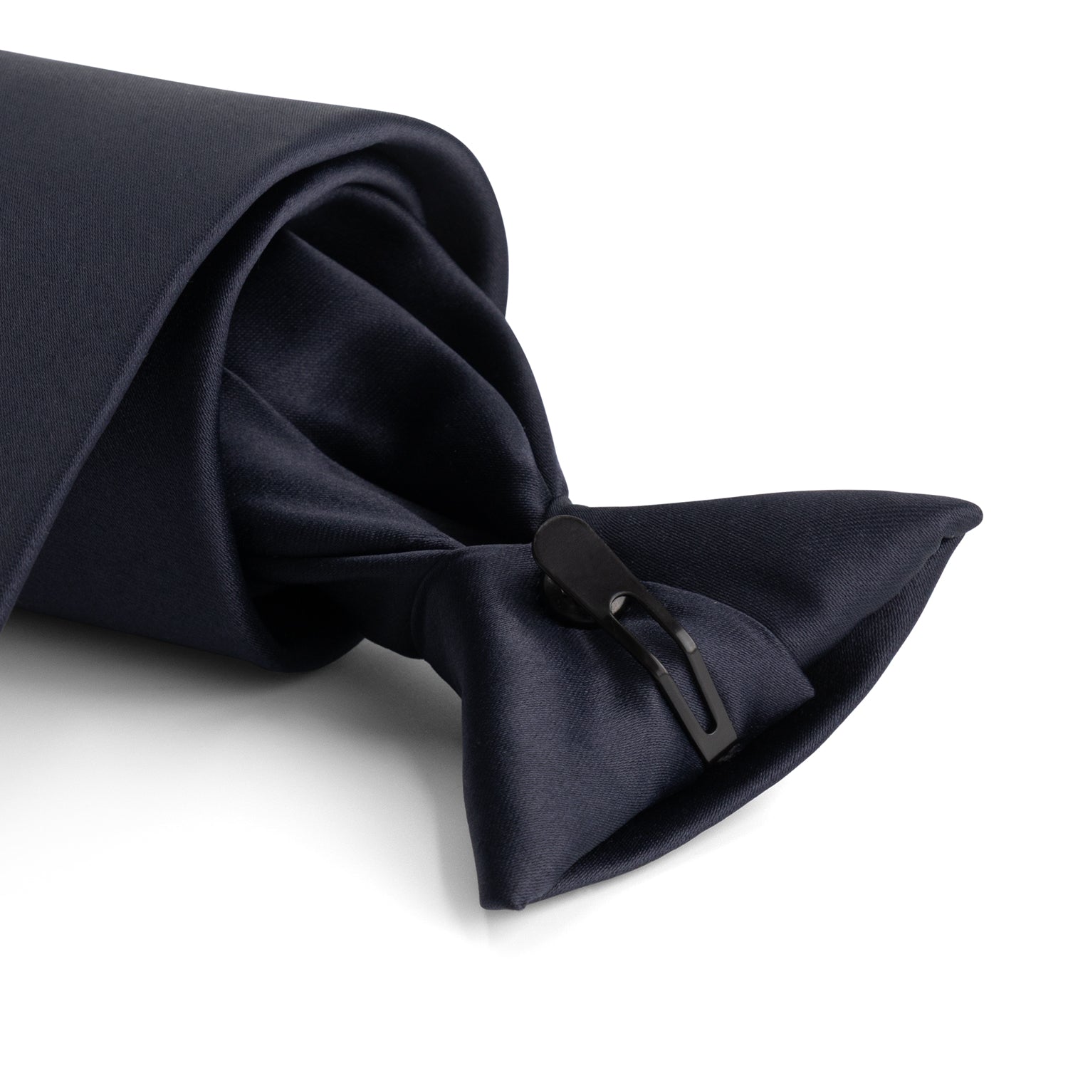 Stropdas clip on donkerblauw - Gents