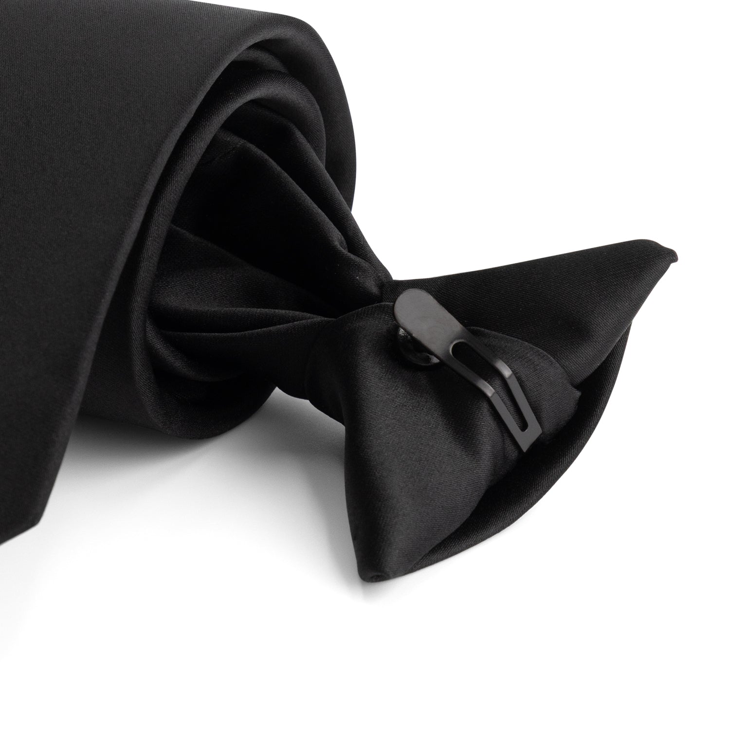 Stropdas clip on zwart - Gents