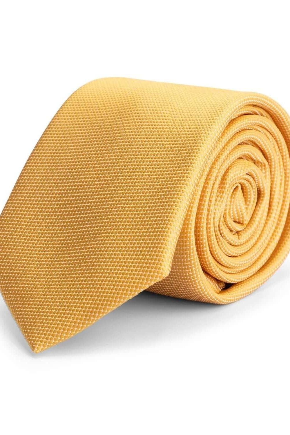 Stropdas PE goudgeel - Gents