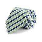 stropdas zijde Blauw/Groen - Gents