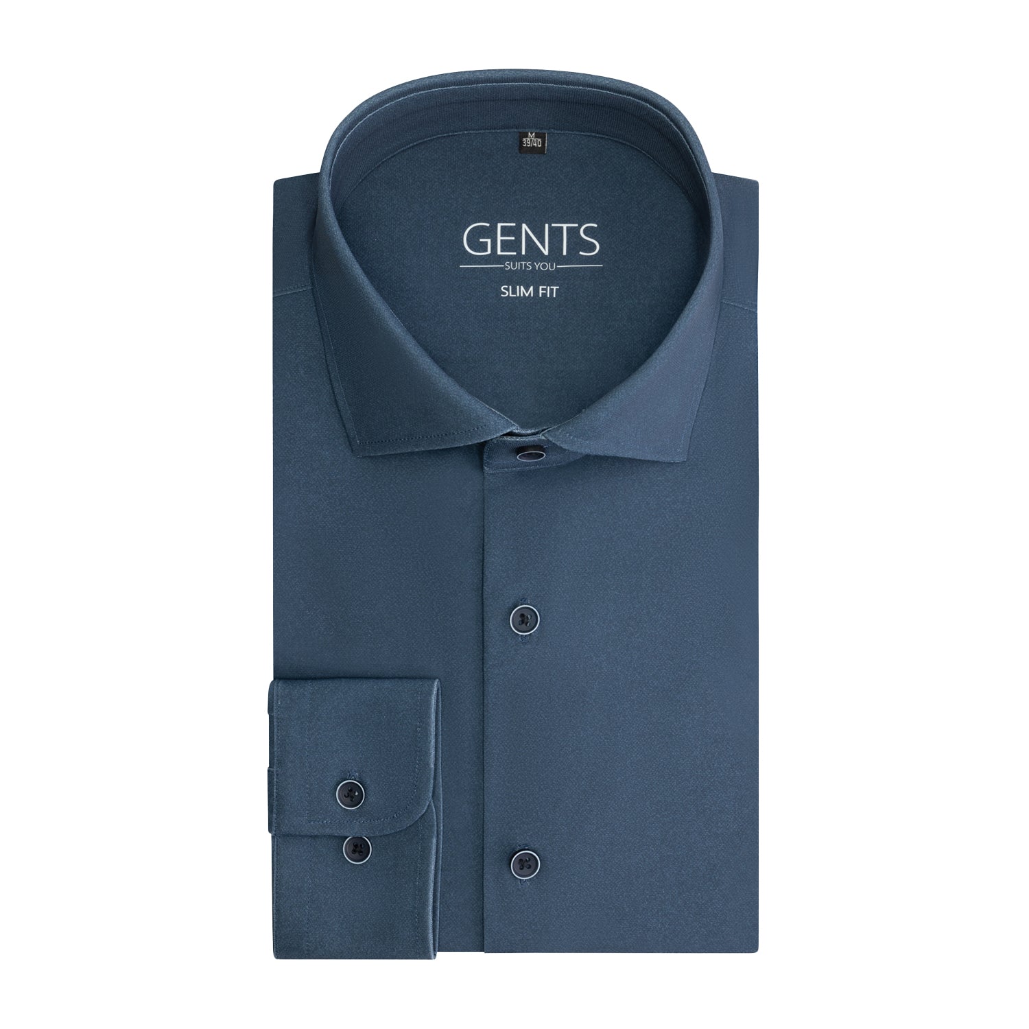 Uni blauw 4 - way stretch - Gents