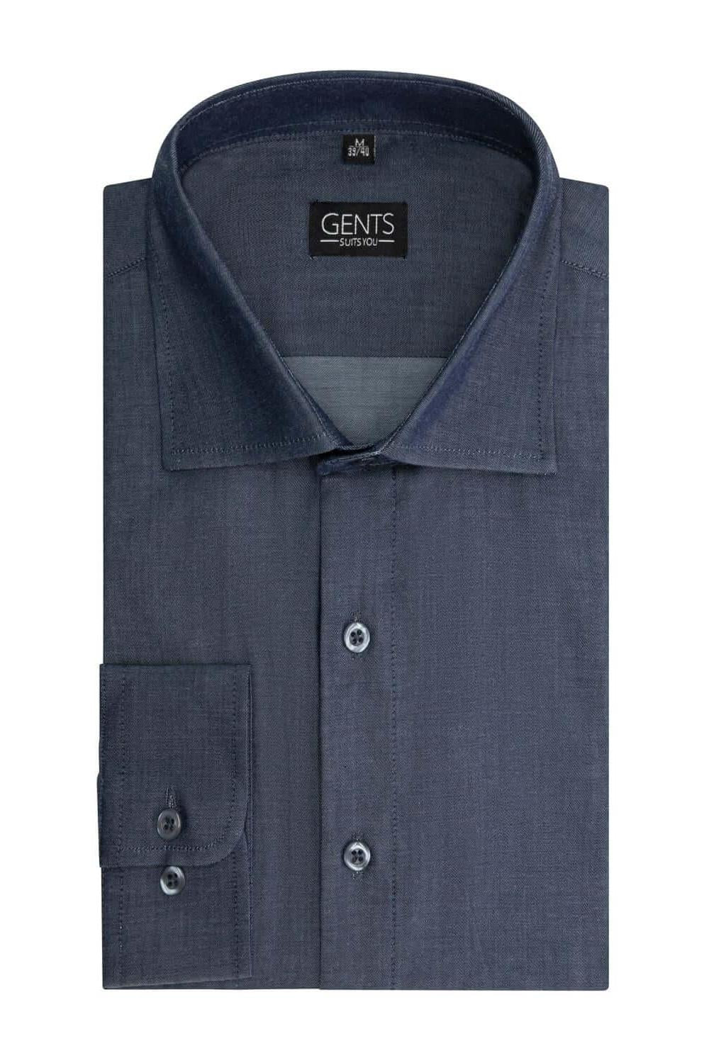 Uni denimblauw - Gents