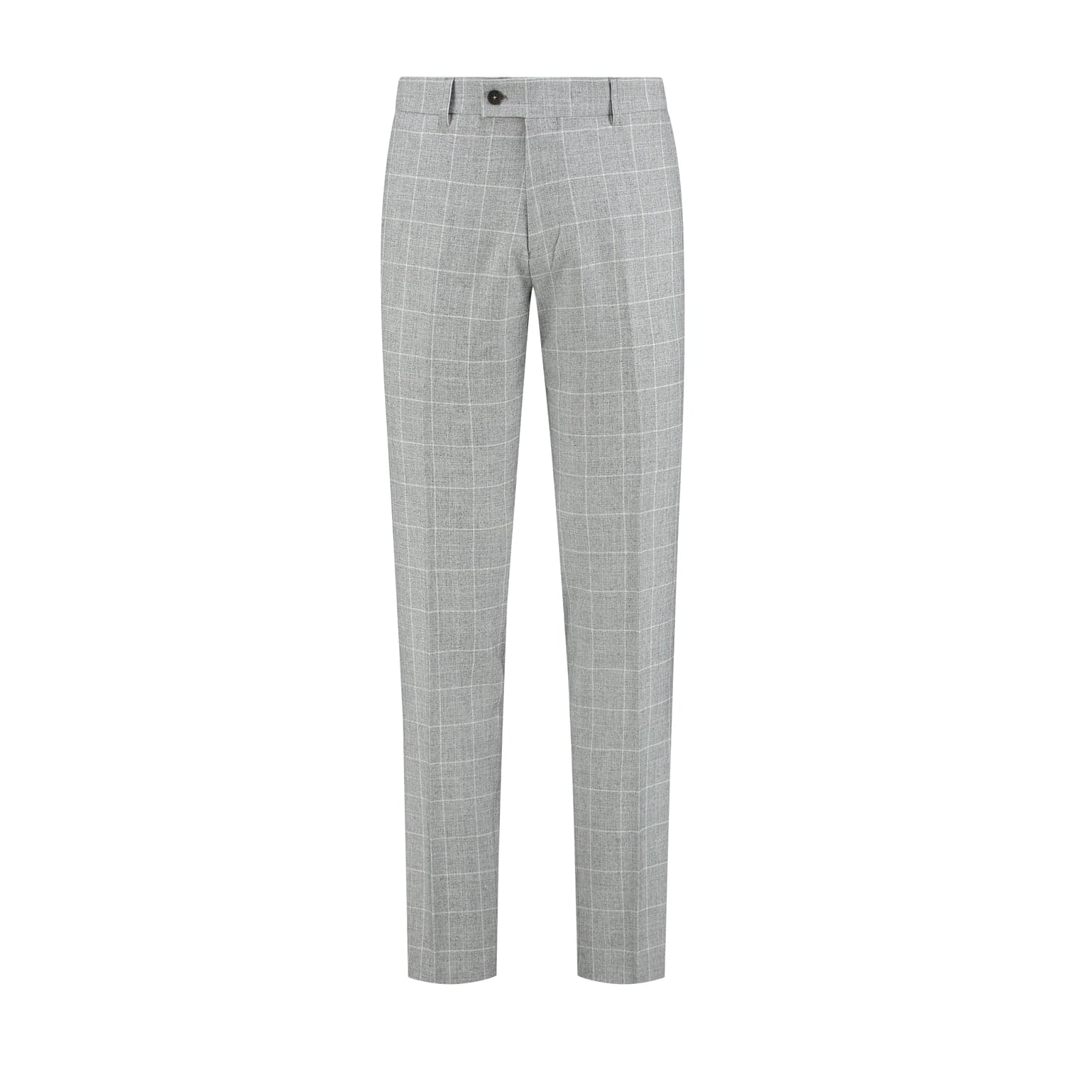 Pantalon ruit lichtgrijs — afbeelding 3