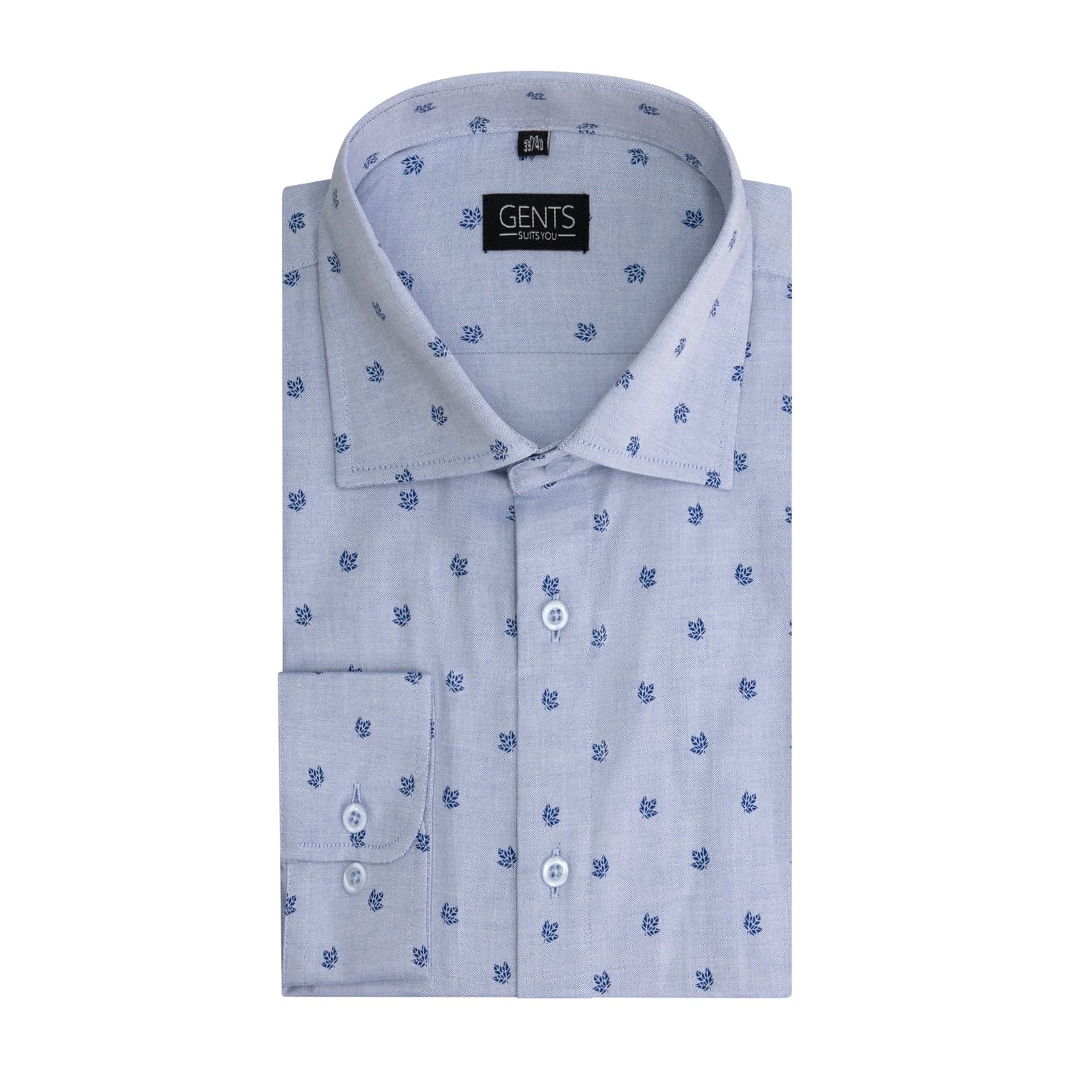 Estampado hoja azul — afbeelding 4