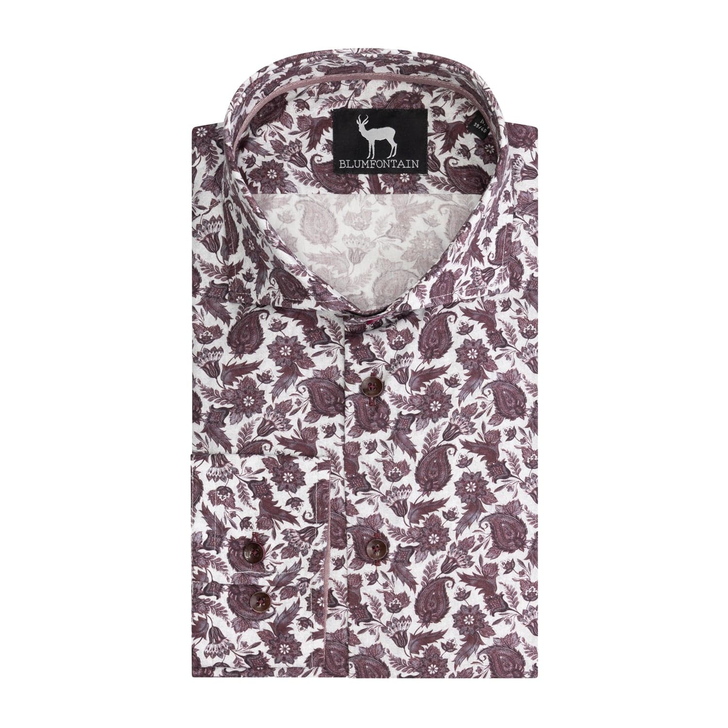 Blumfontain bloemprint rood ML7 — afbeelding 4