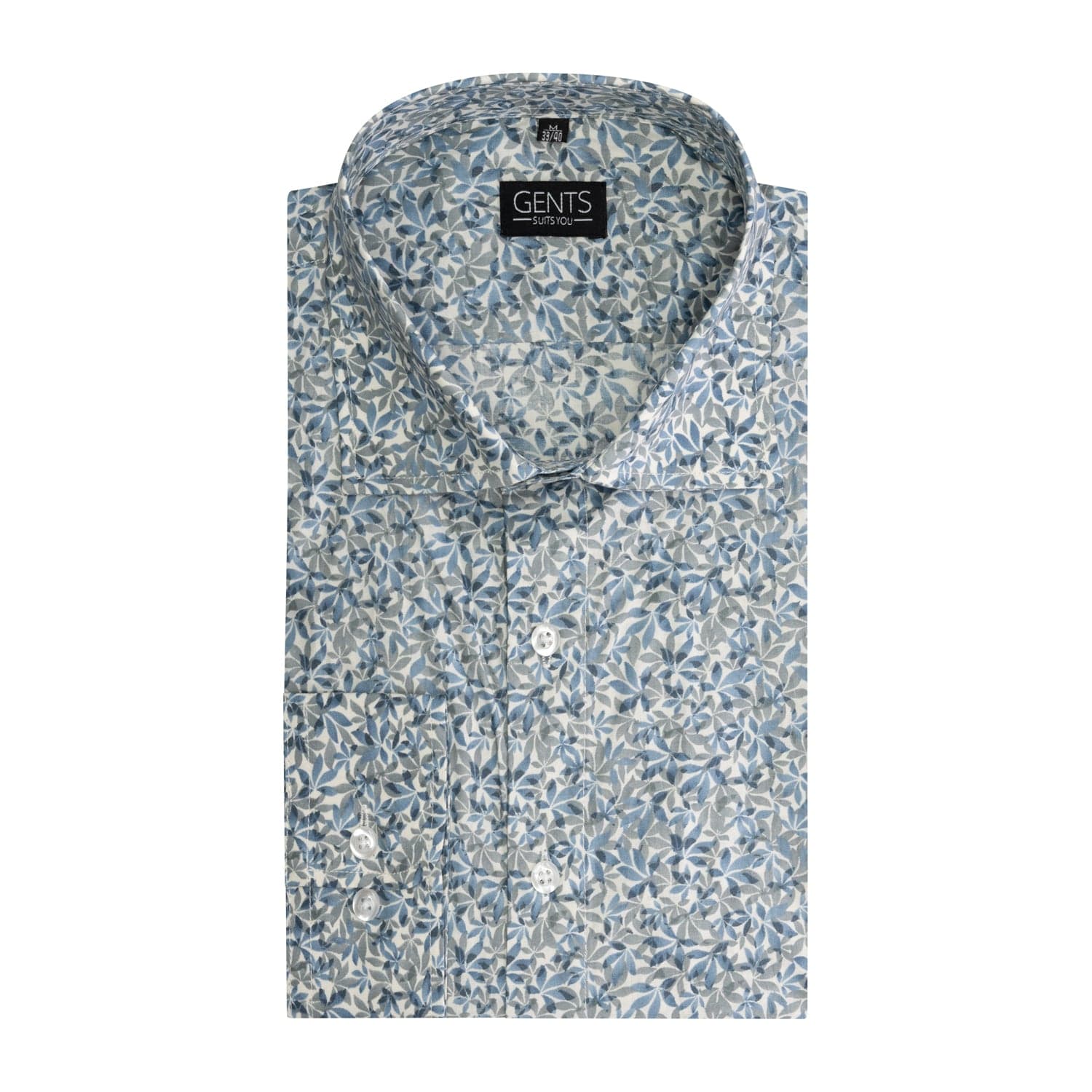 Estampado floral azul-verde — afbeelding 4