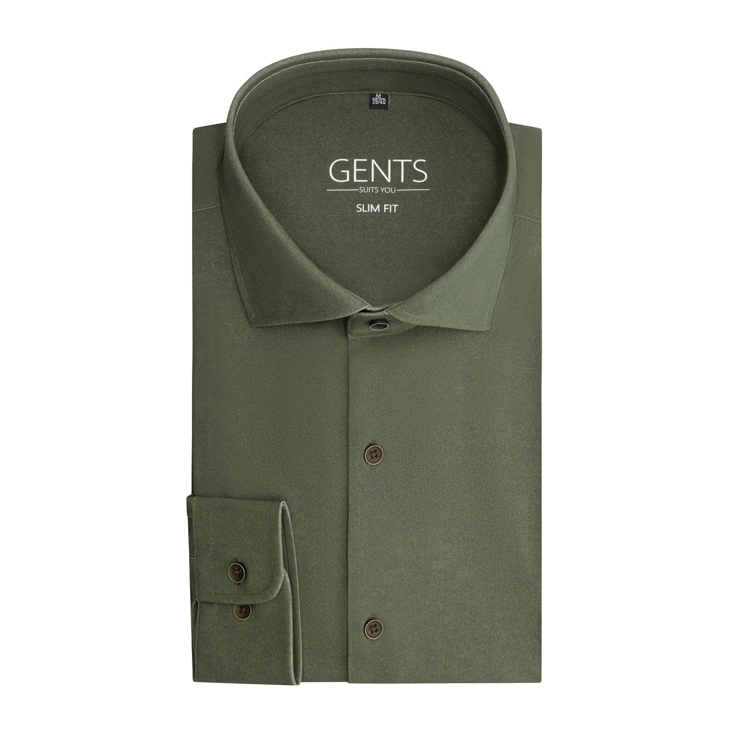 Uni groen 4-way stretch — afbeelding 4