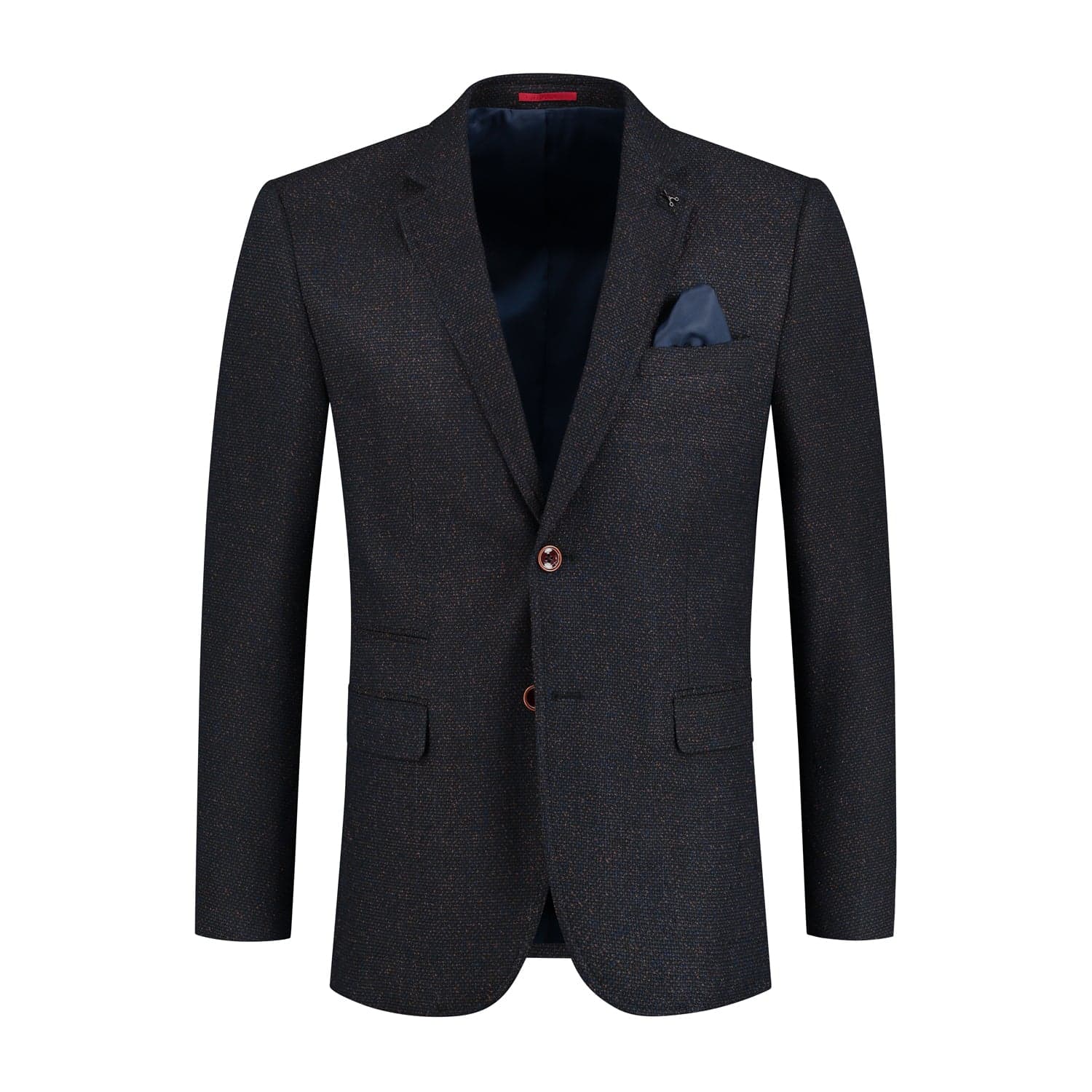 Colbert structuur koperblauw — afbeelding 4