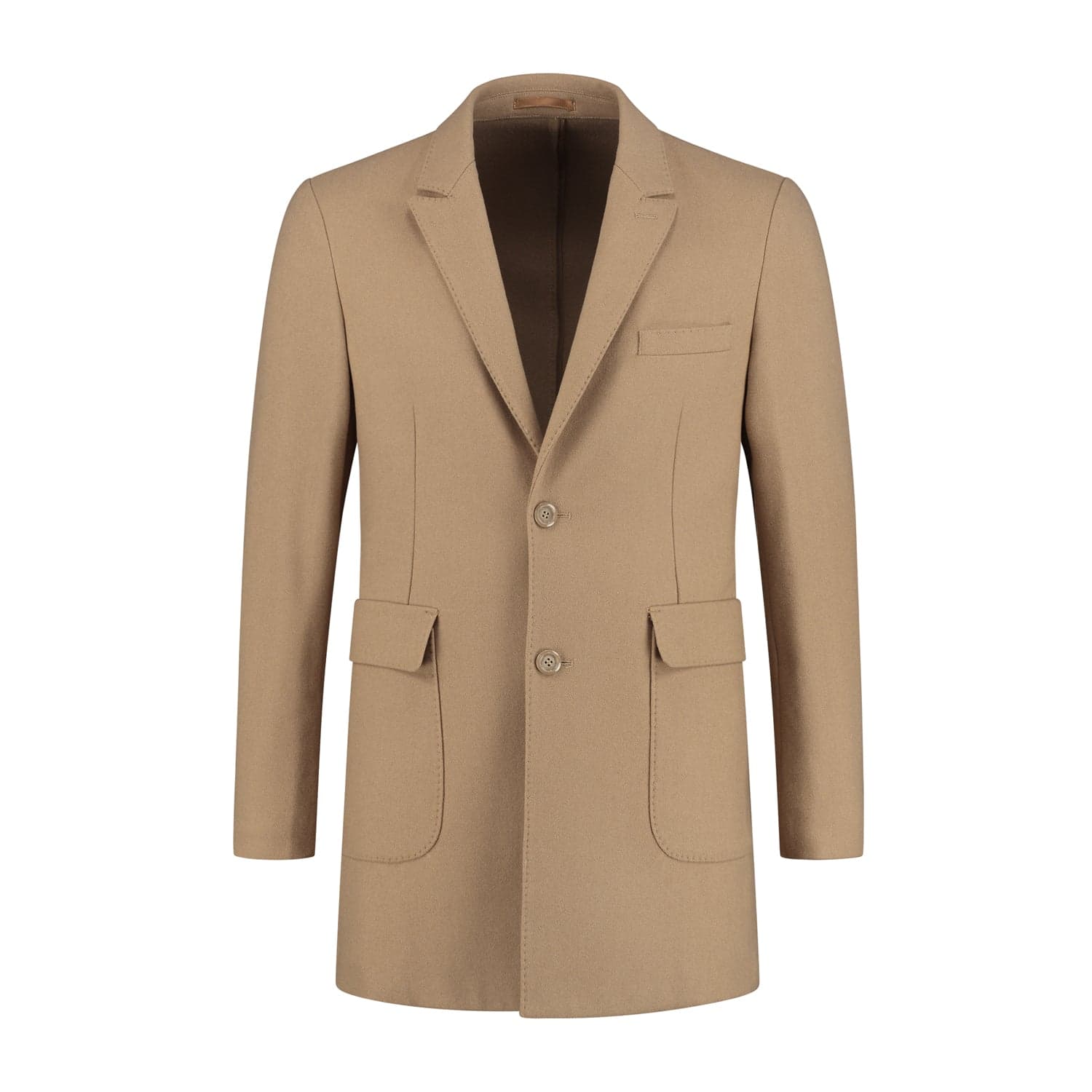 Coat unconstructed camel — afbeelding 5