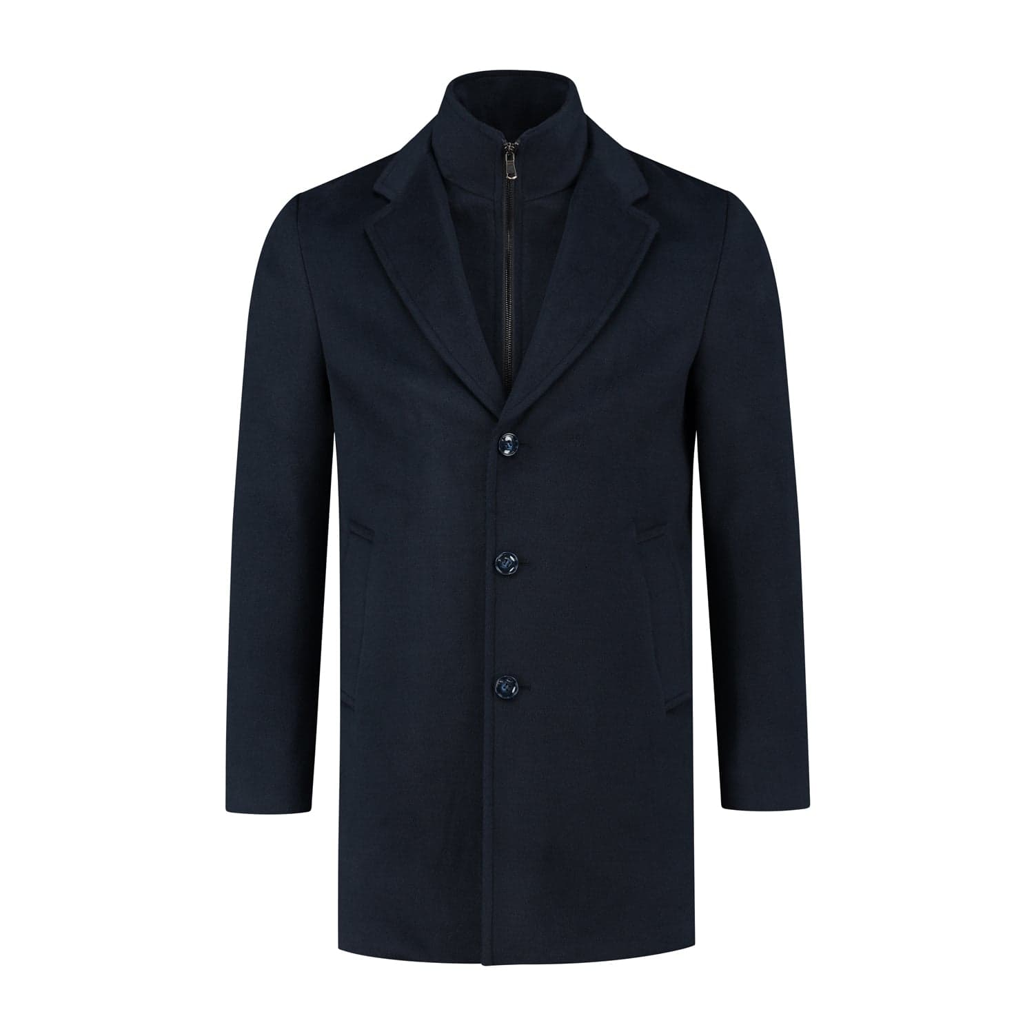 Manteau coupe-vent bleu — afbeelding 6