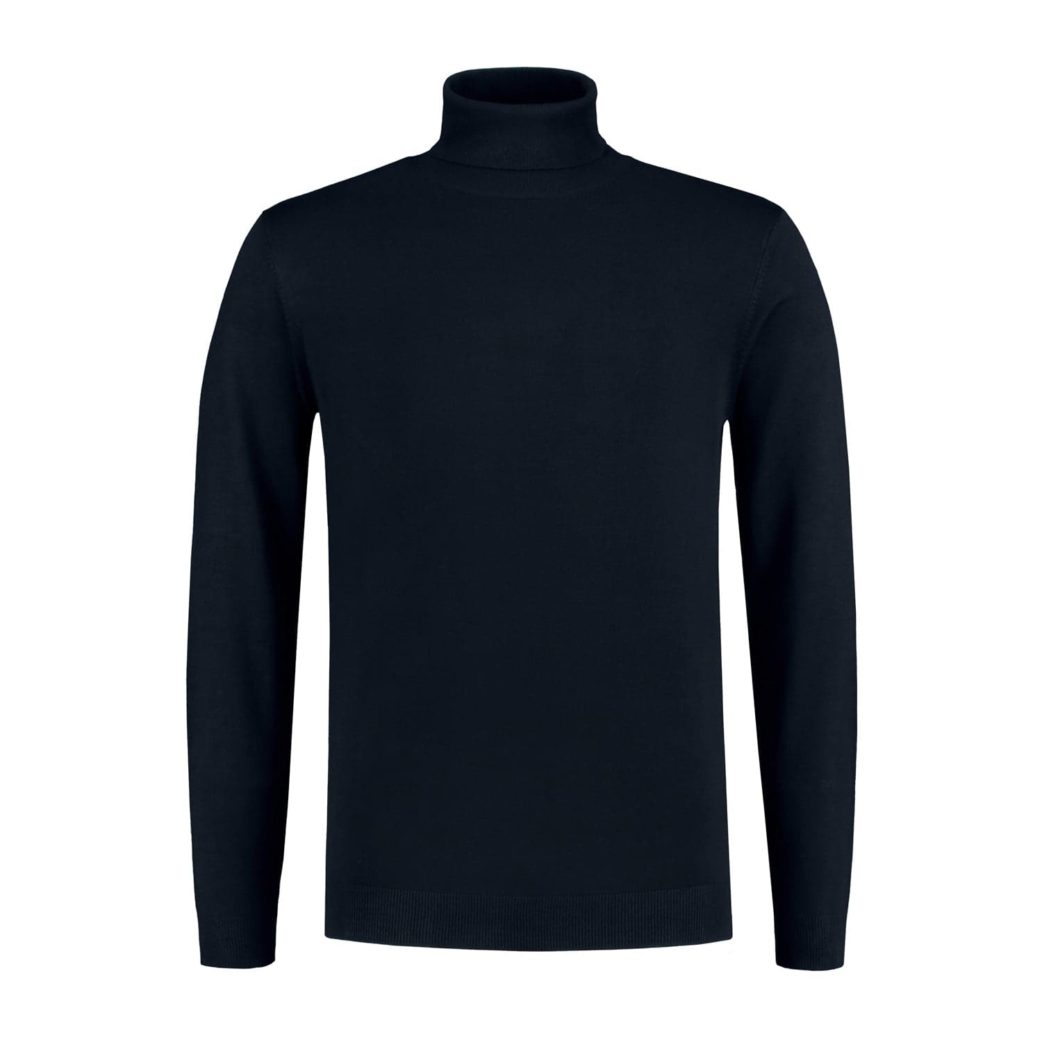 Rollkragenpullover Navy — afbeelding 7