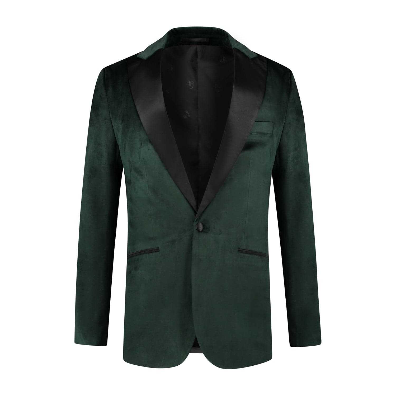 Dinnerjacket velvet groen — afbeelding 6