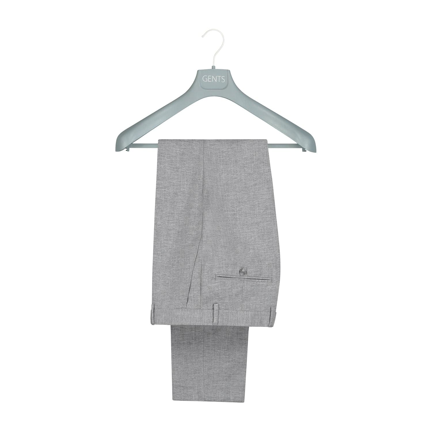 Pantalon linnenlook grijs — afbeelding 4