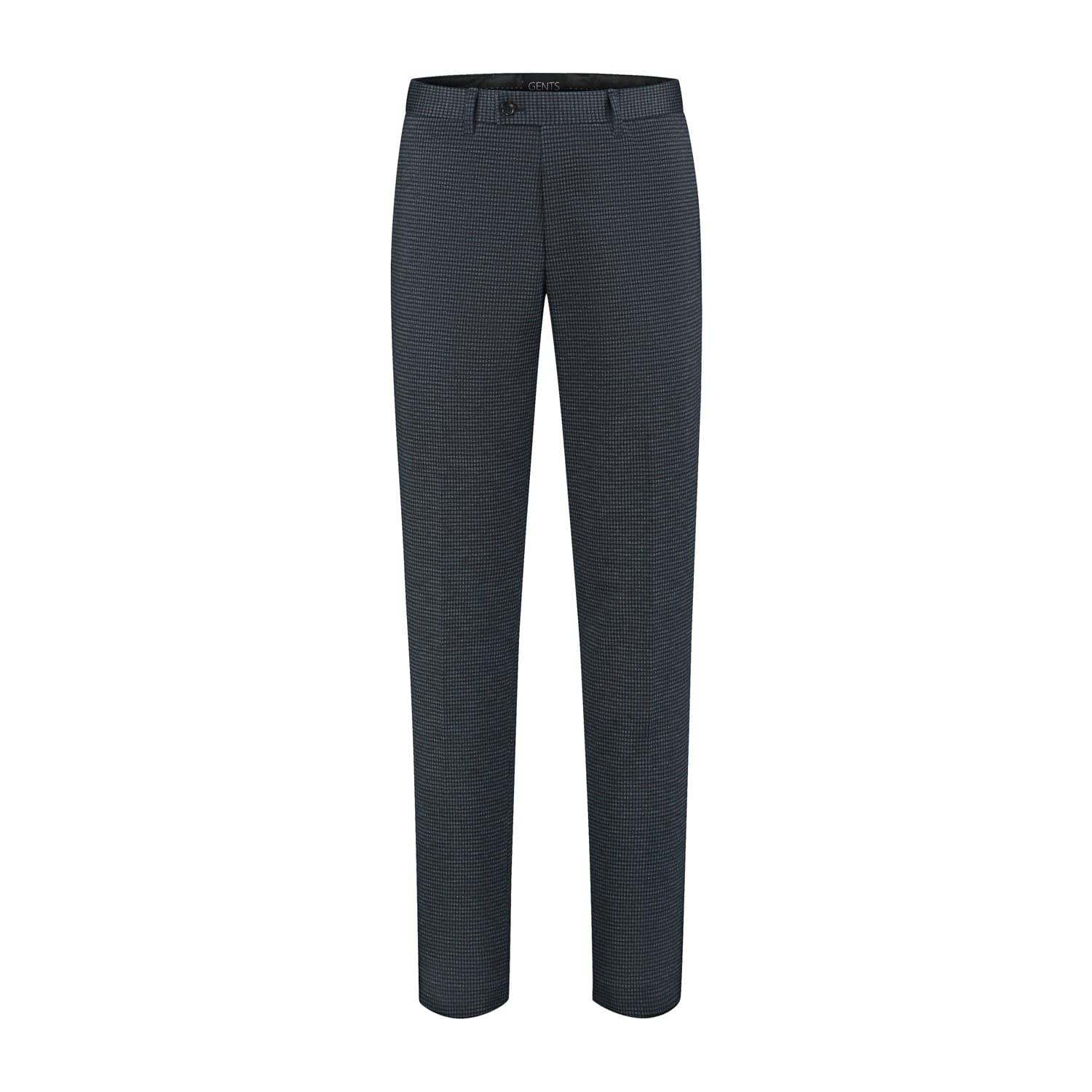 Pantalon petit carreaux bleu-gris — afbeelding 4