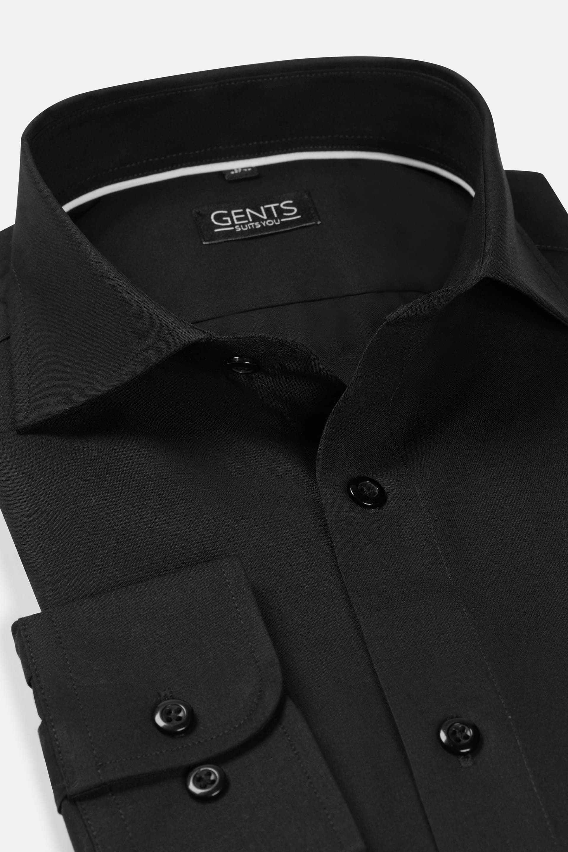 Hemd NOS Schwarz — afbeelding 4