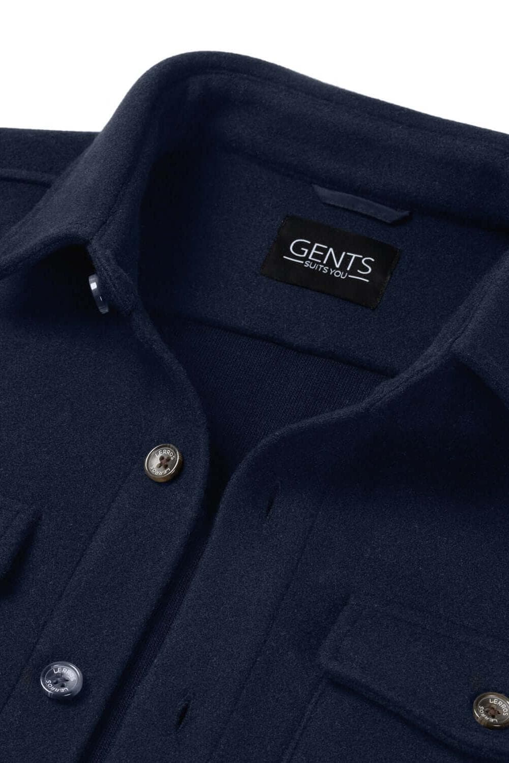 Overshirt navy — afbeelding 4