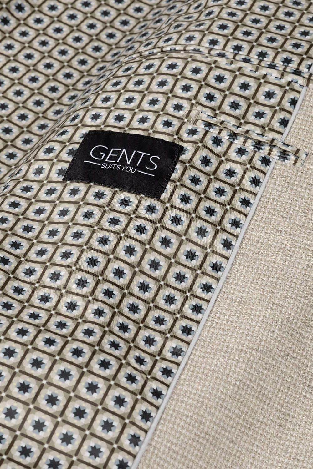 Traje pepita beige — afbeelding 4