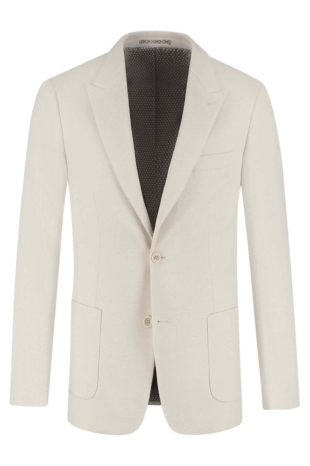 Colbert stretch pique zand — Colbert