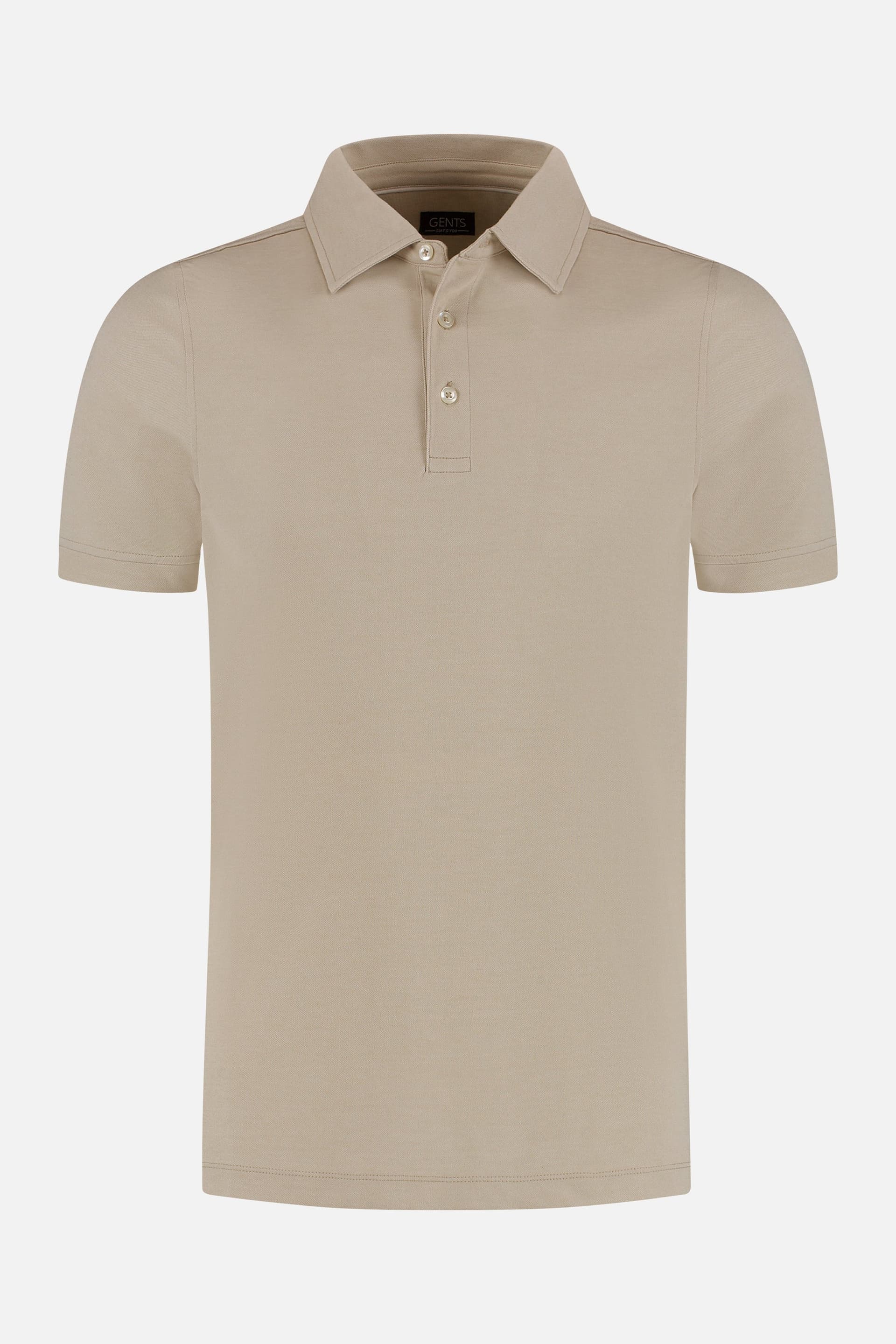 Polo 2-tons beige — afbeelding 3