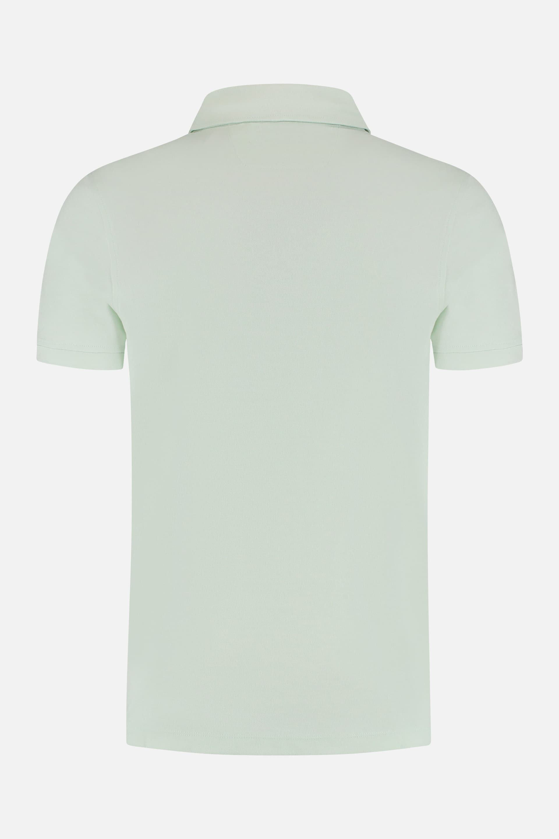 Shirt-polo 2-tone lichtgroen — afbeelding 3