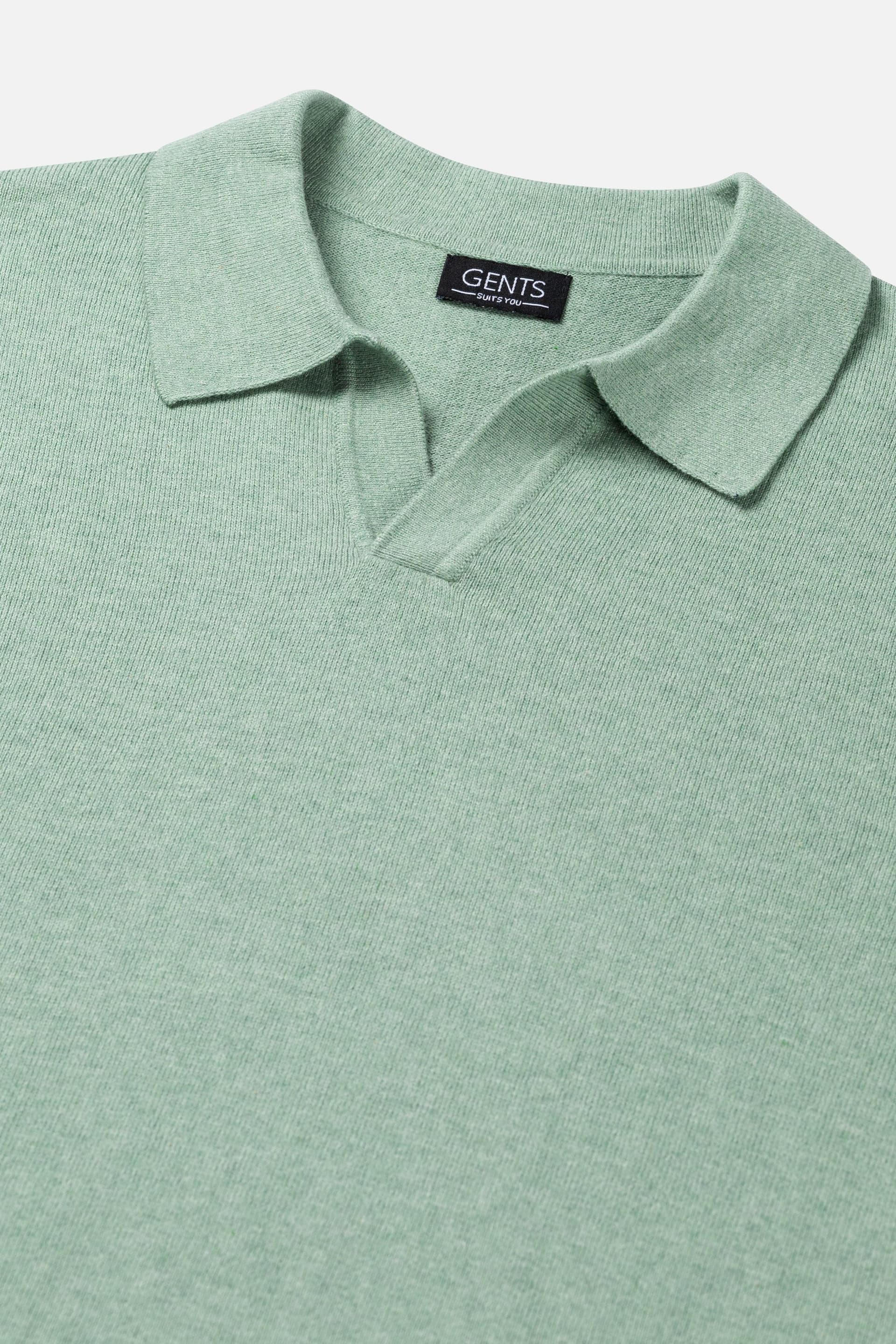 Polo riva coton vert — afbeelding 4