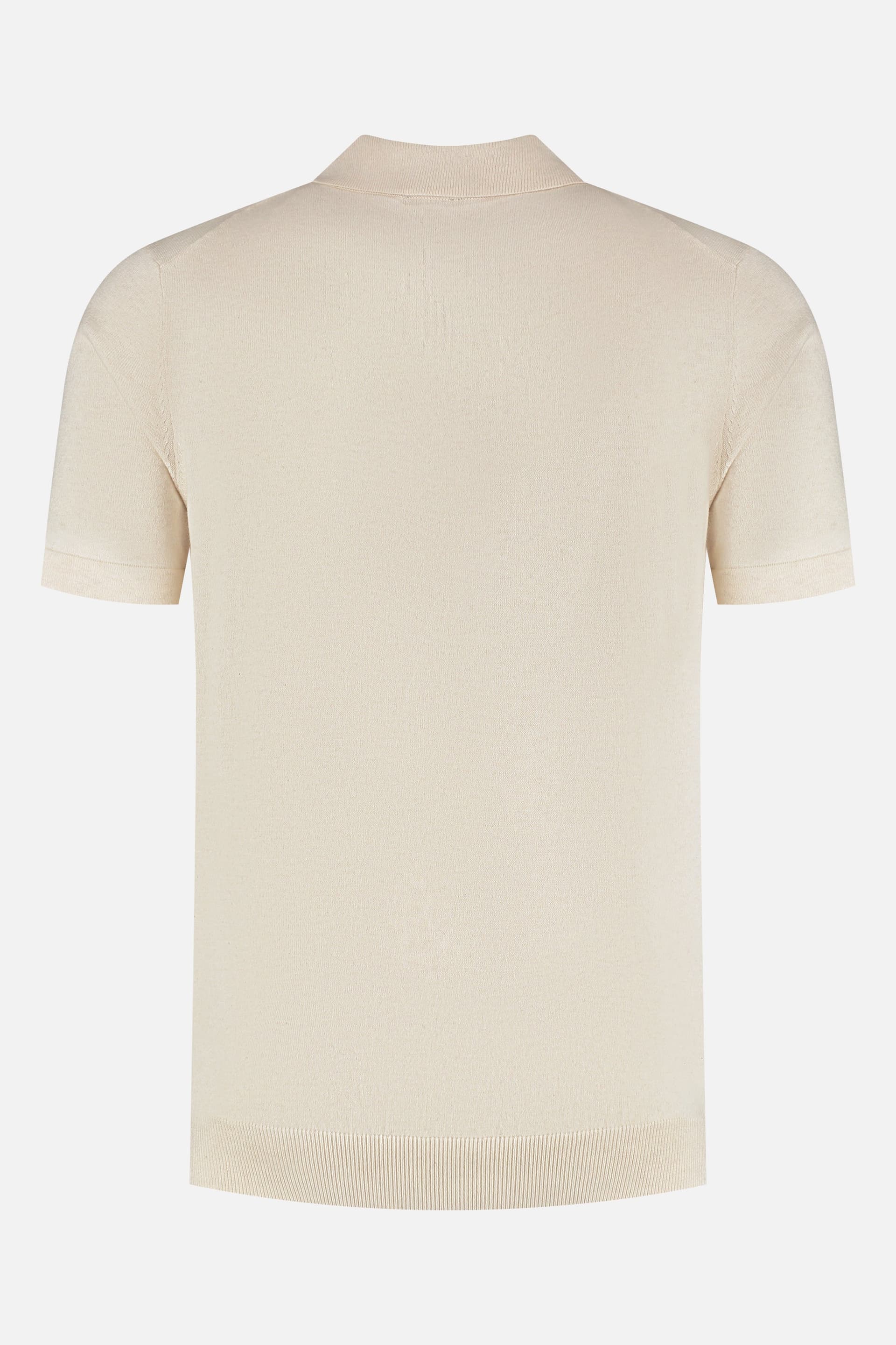 Polo mit Reißverschluss Off-White — afbeelding 6