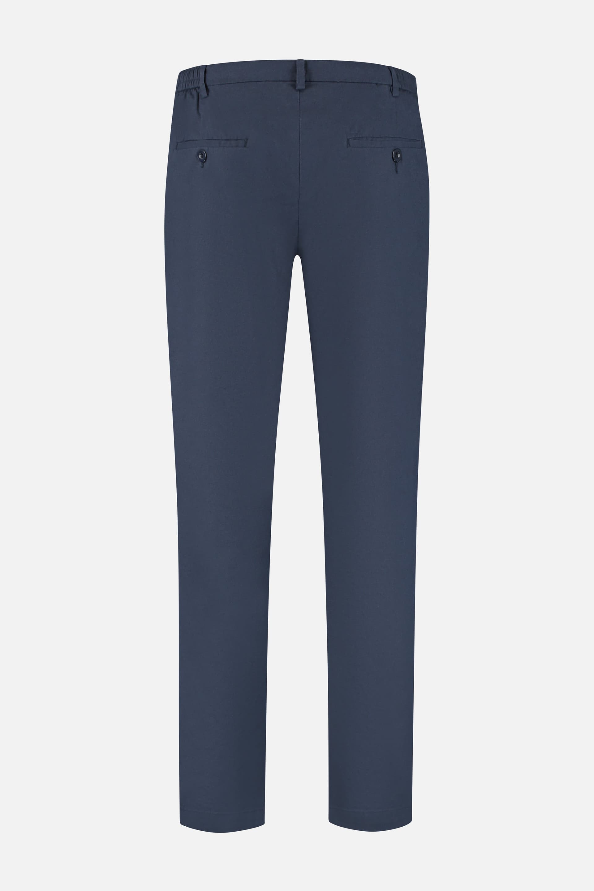 Chino lino-algodón azul marino — afbeelding 5