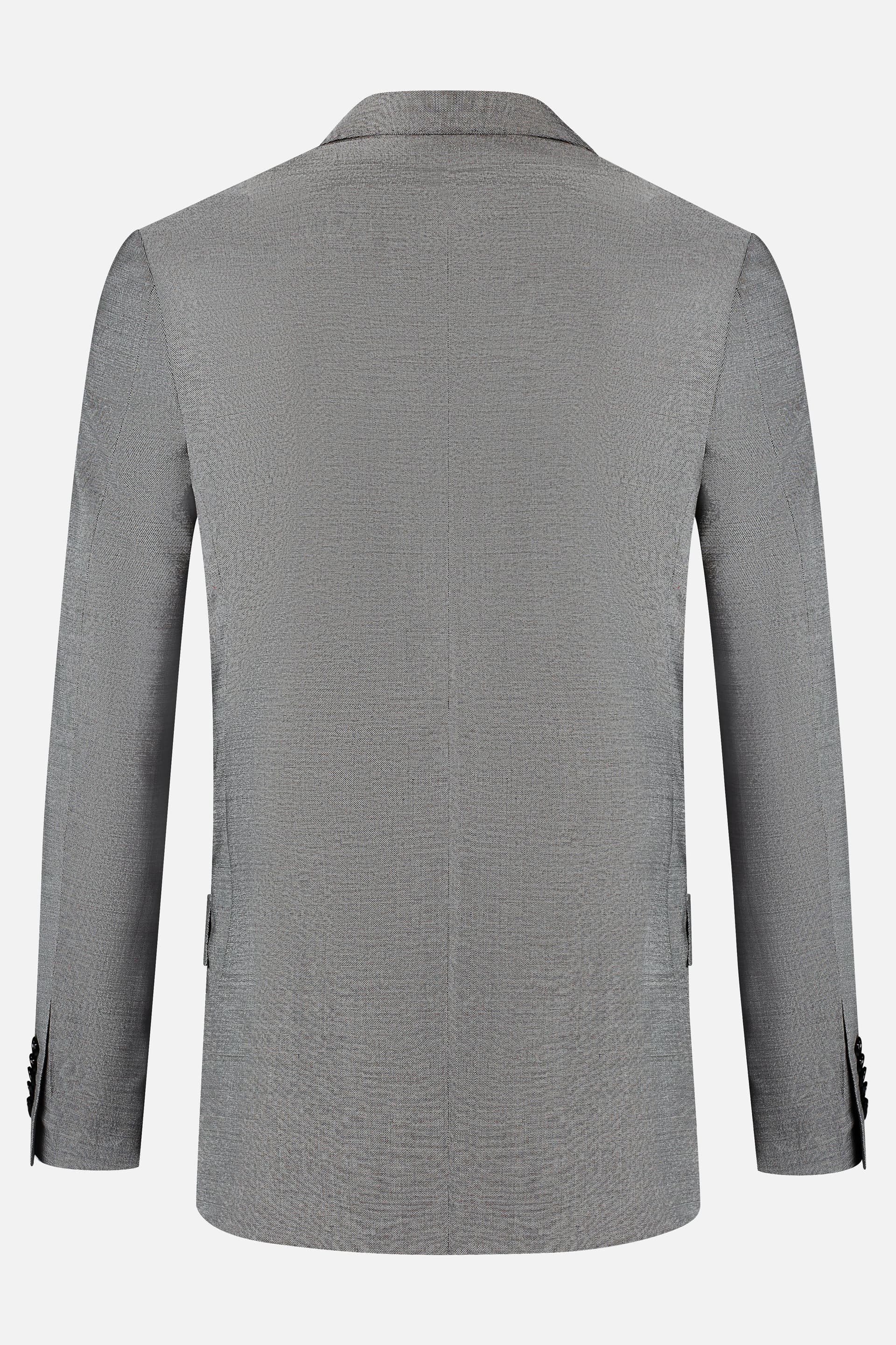 Pak wol sharkskin grijs — afbeelding 7