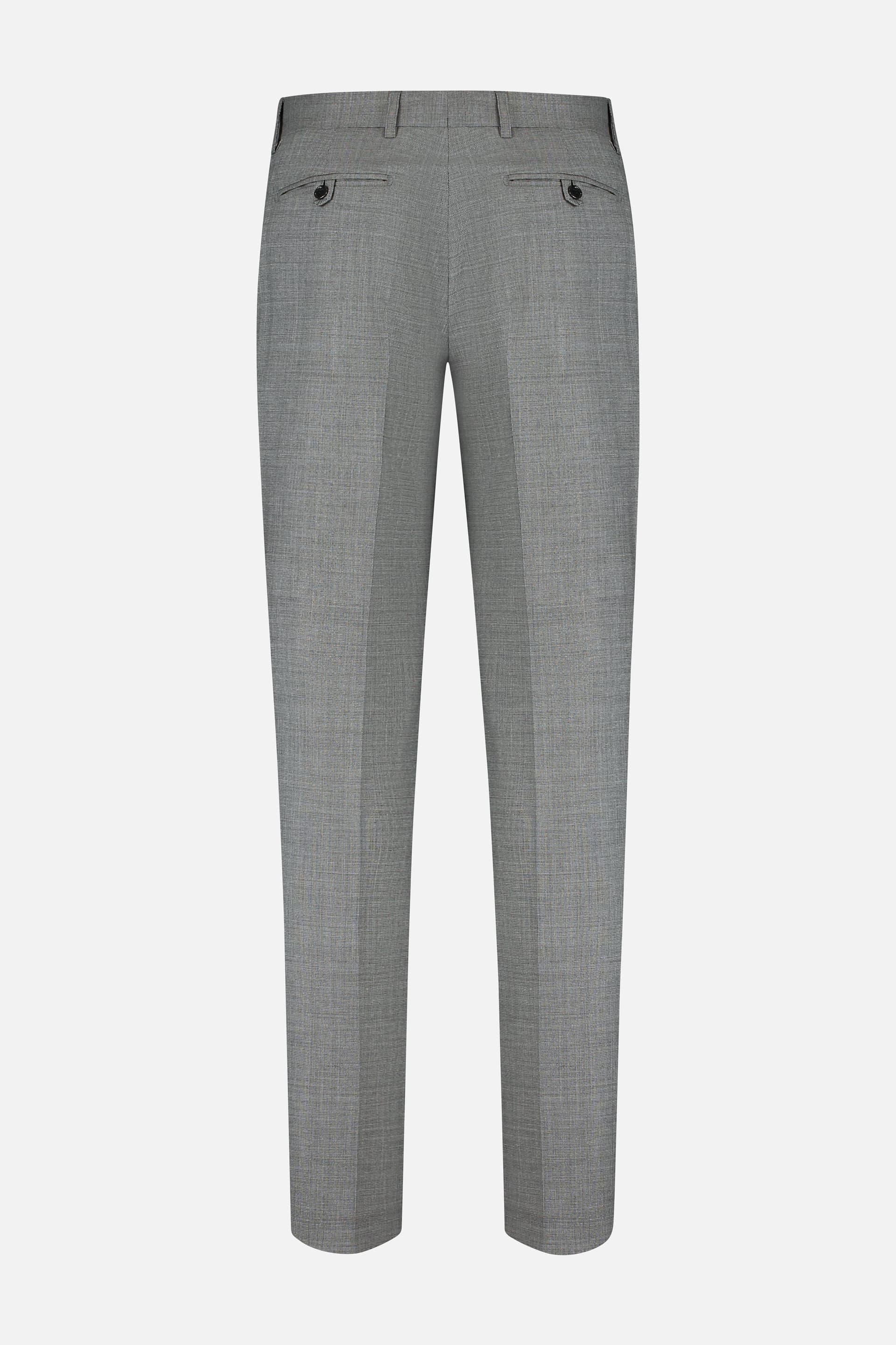 Pak wol sharkskin grijs — afbeelding 8